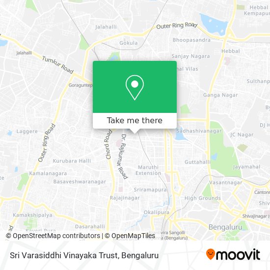 Sri Varasiddhi Vinayaka Trust map