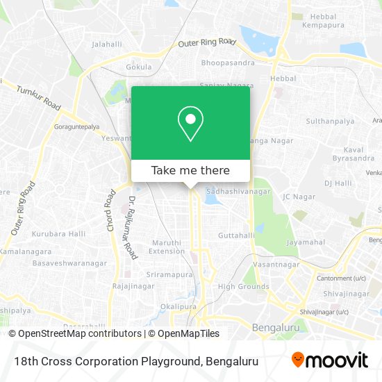 18th Cross Corporation Playground map