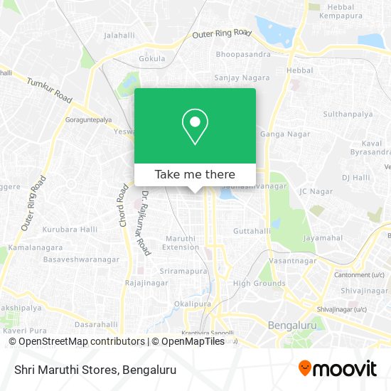 Shri Maruthi Stores map