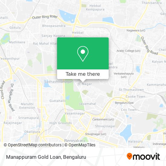 Manappuram Gold Loan map