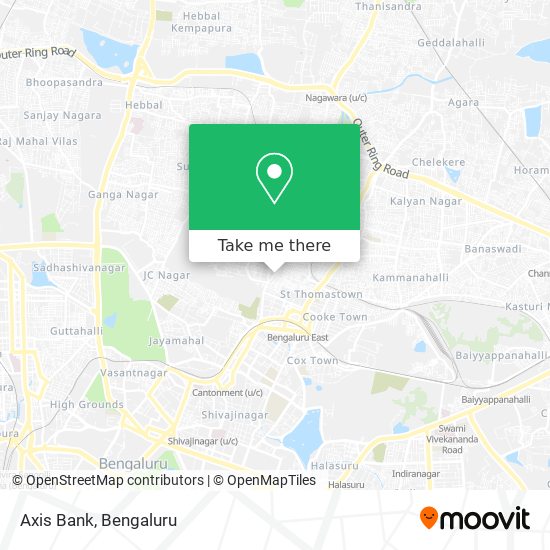 Axis Bank map