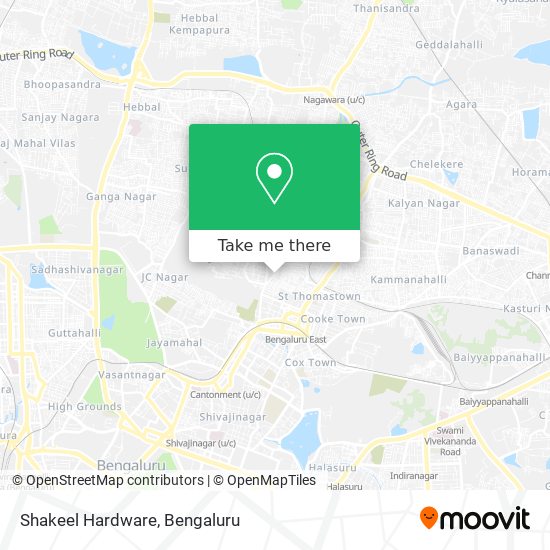 Shakeel Hardware map