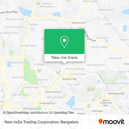 New India Trading Corporation map