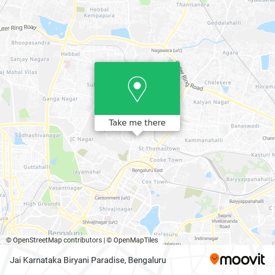 Jai Karnataka Biryani Paradise map