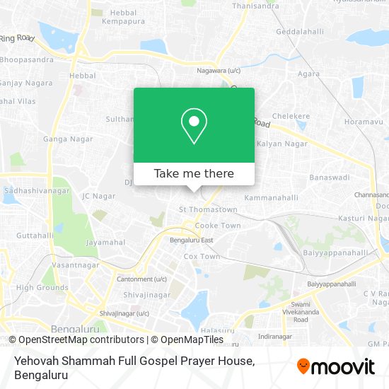 Yehovah Shammah Full Gospel Prayer House map