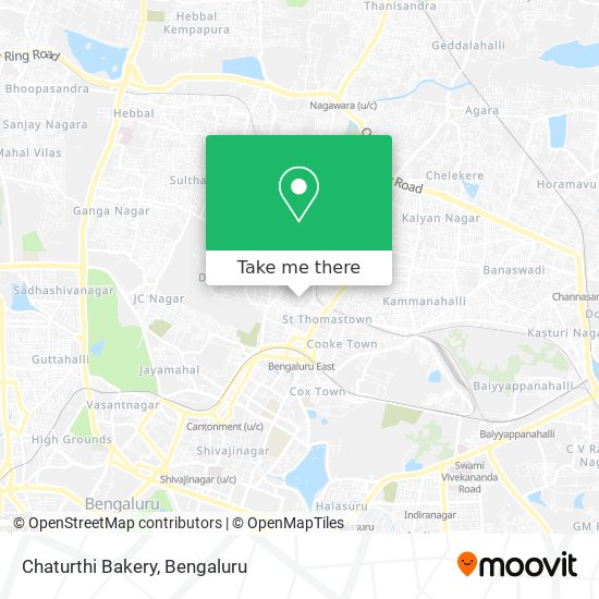 Chaturthi Bakery map