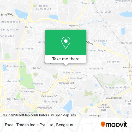 Excell Trades India Pvt. Ltd. map