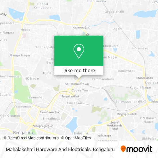 Mahalakshmi Hardware And Electricals map