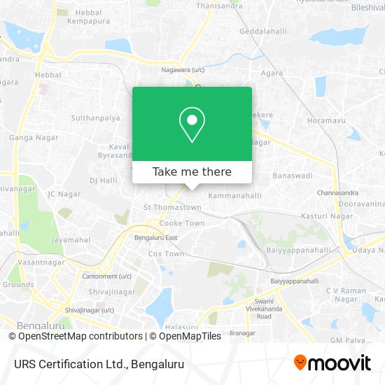 URS Certification Ltd. map