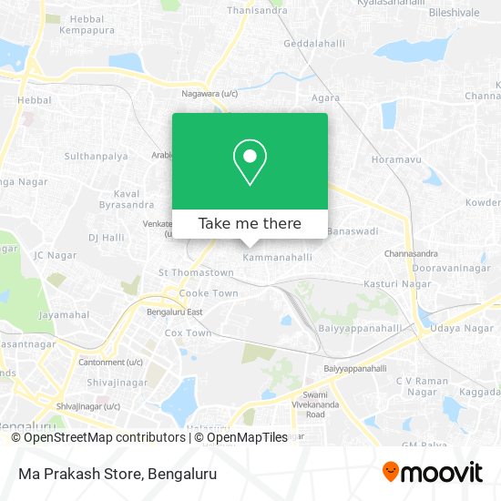 Ma Prakash Store map