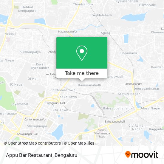 Appu Bar Restaurant map