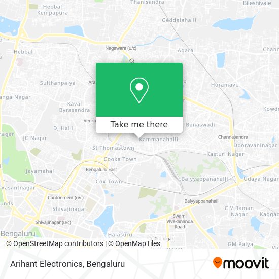 Arihant Electronics map