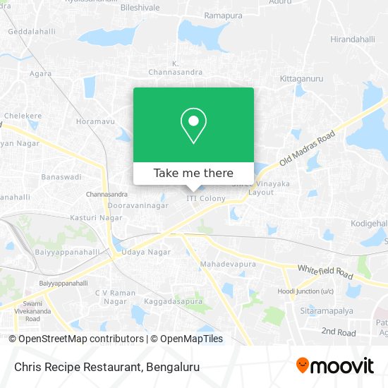 Chris Recipe Restaurant map