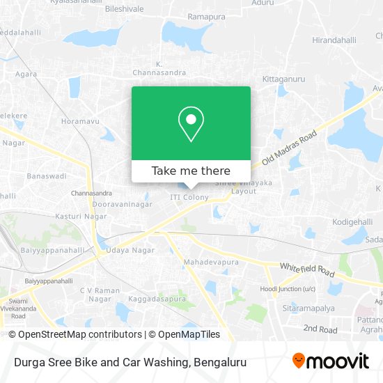 Durga Sree Bike and Car Washing map