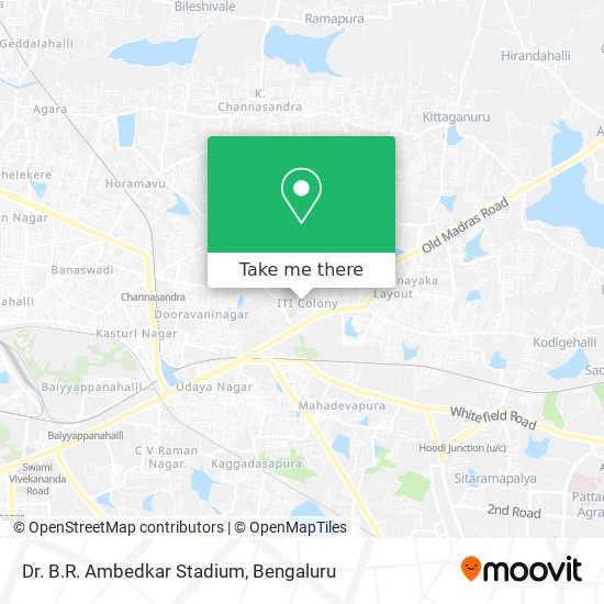 Dr. B.R. Ambedkar Stadium map