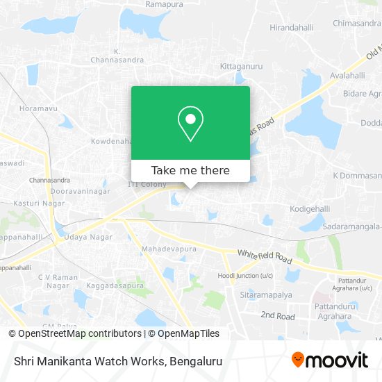 Shri Manikanta Watch Works map