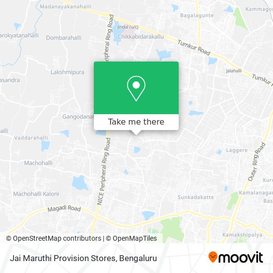 Jai Maruthi Provision Stores map