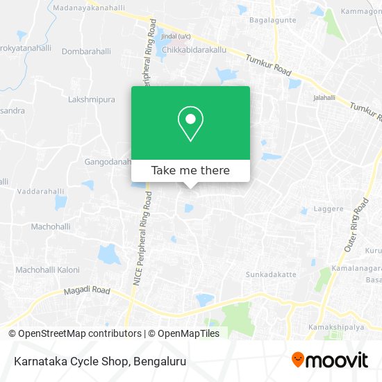 Karnataka Cycle Shop map