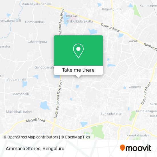 Ammana Stores map