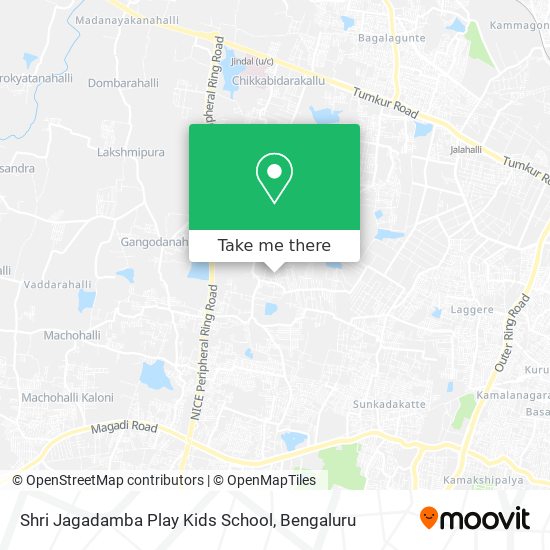 Shri Jagadamba Play Kids School map