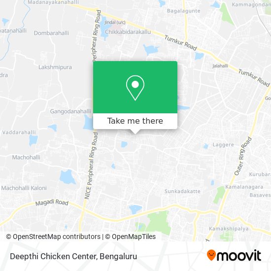 Deepthi Chicken Center map