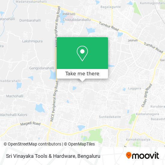 Sri Vinayaka Tools & Hardware map