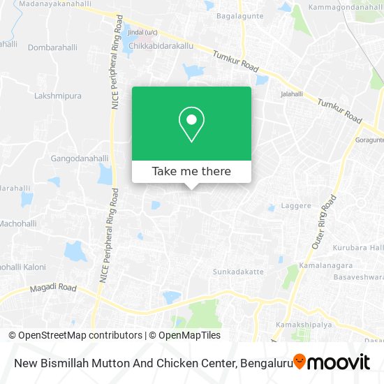 New Bismillah Mutton And Chicken Center map
