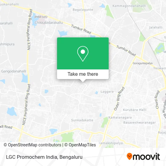LGC Promochem India map