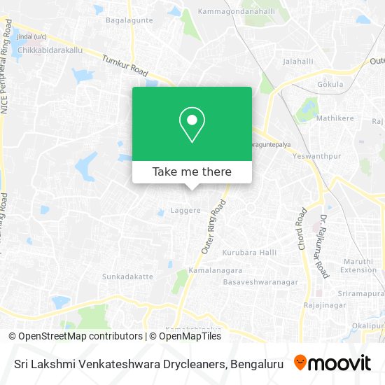 Sri Lakshmi Venkateshwara Drycleaners map