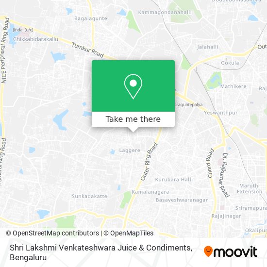 Shri Lakshmi Venkateshwara Juice & Condiments map