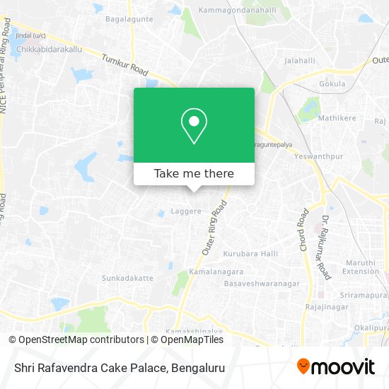 Shri Rafavendra Cake Palace map