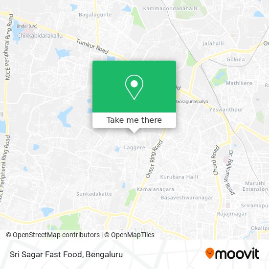 Sri Sagar Fast Food map