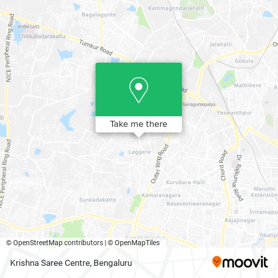 Krishna Saree Centre map