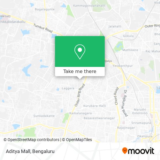 Aditya Mall map