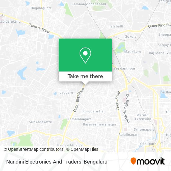 Nandini Electronics And Traders map