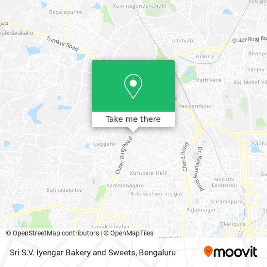 Sri S.V. Iyengar Bakery and Sweets map