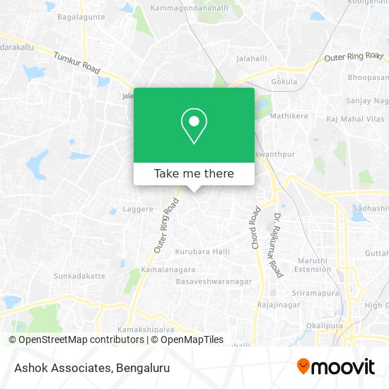 Ashok Associates map