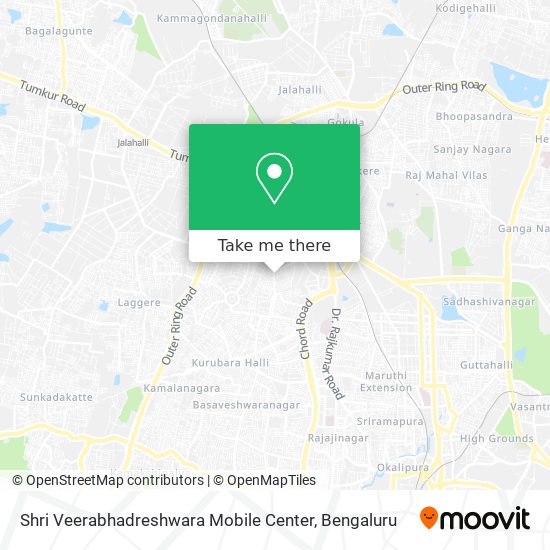Shri Veerabhadreshwara Mobile Center map