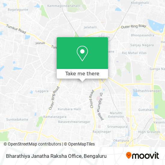 Bharathiya Janatha Raksha Office map