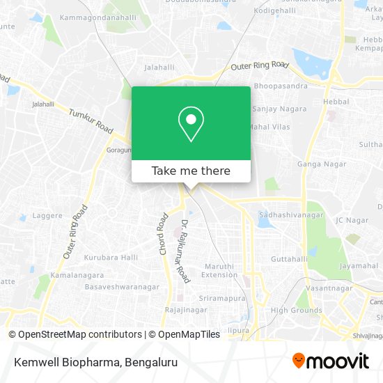 Kemwell Biopharma map