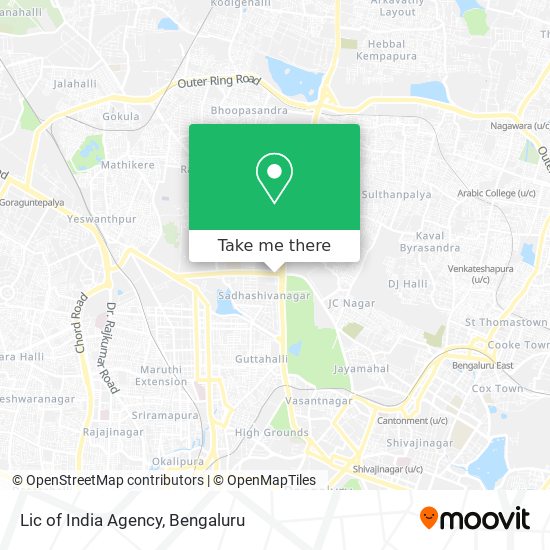 Lic of India Agency map