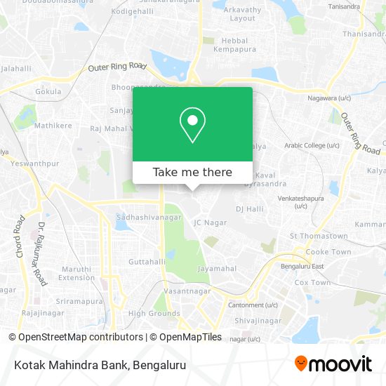 Kotak Mahindra Bank map