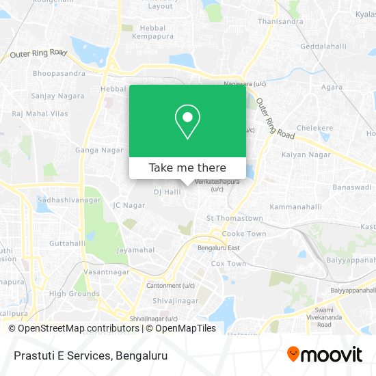 Prastuti E Services map