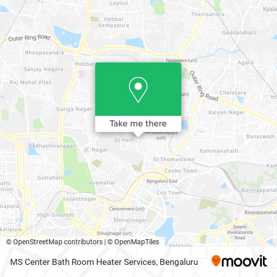 MS Center Bath Room Heater Services map