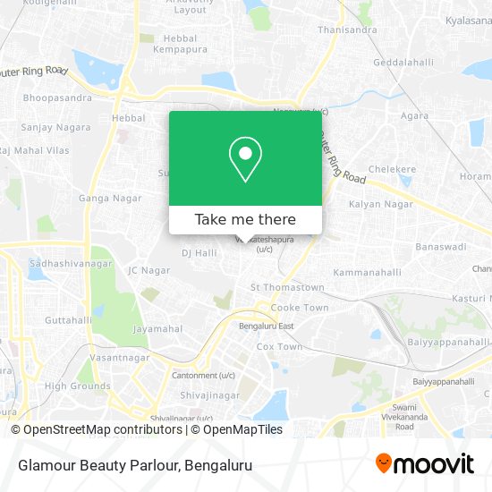 Glamour Beauty Parlour map