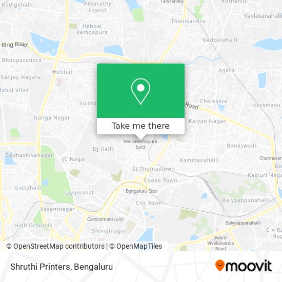 Shruthi Printers map