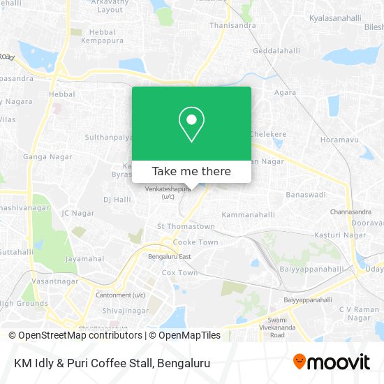 KM Idly & Puri Coffee Stall map
