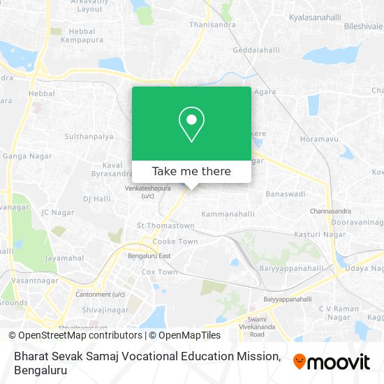 Bharat Sevak Samaj Vocational Education Mission map