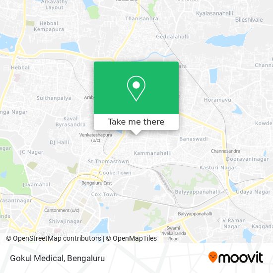 Gokul Medical map