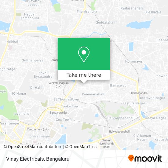 Vinay Electricals map